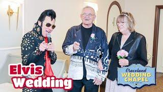 Edward & Sigrun's Elvis Wedding in Las Vegas | Graceland Chapel