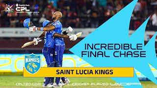 Saint Lucia King's SMASH 72 Runs from 26 Balls! | CPL 2024 Final