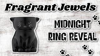 Black Cat Candle has a Ring Hidden Inside! Fragrant Jewels Ring Reveal