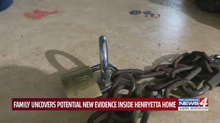 Family uncovers potential new evidence inside Henryetta home