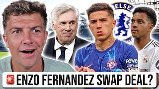 ENZO FERNANDEZ IS BEING WASTED? REAL MADRID SWAP DEAL? | CHELSEA NEWS