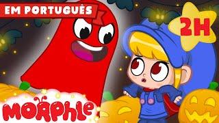 Morphle o Fantasma | 2 HORAS DE MORPHLE HALLOWEEN | Morphle em Português: Desenhos Animados Infantis