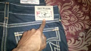 True Religion Jeans How to tell if their real or fake