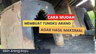 Cara Membuat Arang dengan Tungku Hasil Lebih Berkualitas