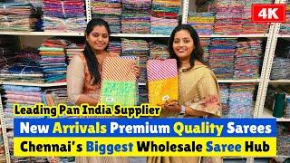 ️ Latest Wholesale Sarees In Chennai | House Of Sarees Mylapore | Priya just know fashion