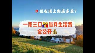 住在瑞士，每月5万生活费够不够？