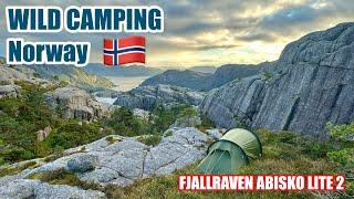 My FIRST wild camp ABROAD - Norway