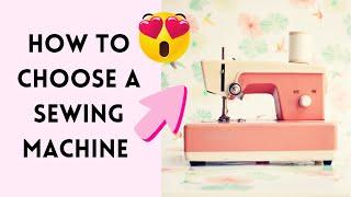 Which sewing machine should you buy?