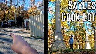 Beautiful Cemetery Hidden Behind A Dumpster