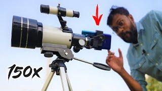 This Telescope Lens comes with 150x Zoom Power !