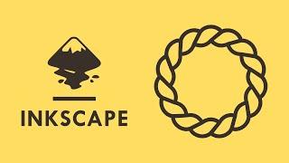 Braided Rope Design - INKSCAPE Tutorial by Royal Logos