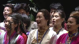 Tibetan group Song  ( Welcome song to His Holiness the Dalai Lama in Paris 2016) FRANCE