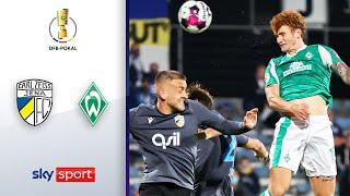 Carl Zeiss Jena - SV Werder Bremen | Highlights - DFB-Pokal 2020/21 | 1. Runde