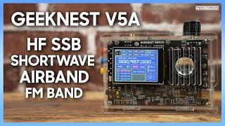 GeekNest V5A HF/SSB/SHORTWAVE/AIRBAND & FM Broadcast Radio Receiver