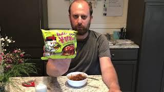 Mr. Campbell Eats HOT Korean Samyang Ramen