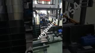 Cable tray roll forming machine with auto package packing system machine factory manufacturer.