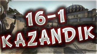 16-1 KAZANDIK SAĞLAM KÜFÜR YEDİK (REKABETÇİ CS:GO)