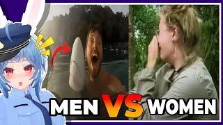 Men DESTROY Women In Survival Competition "Men Vs Women" | Erundel Reacts