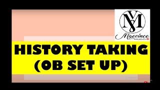 MEDICINE VLOG #7: OB HISTORY TAKING (VOICE RECORDING)