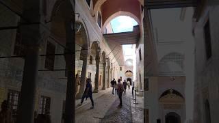 Entrance to Sultan's harem in Topkapi Palace, Istanbul Turkey 