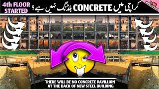 BIG BREAKING Final 4th Floor? Concrete Building Karachi like Gaddafi stadium lahore Latest Update