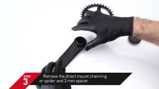 HOW TO - FSA MODULAR CRANK DIRECT MOUNT CHAINRING / SPIDER REMOVAL