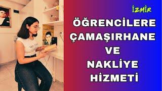 Öğrencilere çamaşırhane ve nakliye hizmeti | İzmir