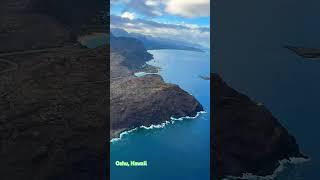 Oahu, Hawaii Epic Helicopter tour! Is Hawaii on your list? #travel #Hawaii