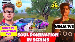 SouL Destroyed JONATHAN  IQOOSouL NINJA JOD 1V3  SouL MANYA 1V6  Op Chicken Dinner  SouL Vs GodL