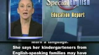English and Spanish Speakers Learn Together, and From Each Other