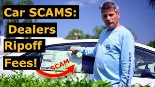 How New Car Dealers Scam You: Fake Window Stickers, Prices