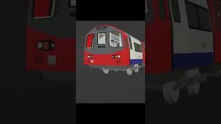 incomplete 1996 stock cab interior and exterior pictures on blender #londontransport #subway #train