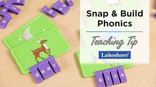 Teaching Phonics | Snap & Build Phonics Centers | Lakeshore® Learning