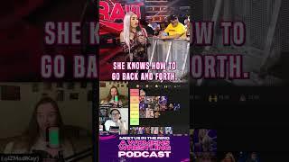 Zelina Vega's mic skills?  #wwe #wwesuperstar #womenswrestling #podcast