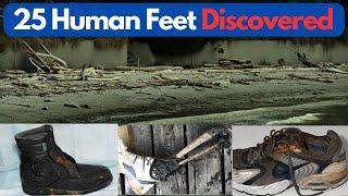 The 25 Human Feet Found Around the Salish Sea in B.C., Canada and Washington, USA from 2007-2023