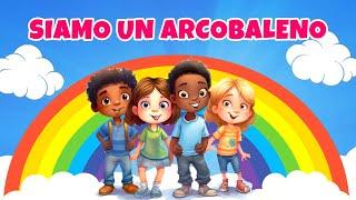 SIAMO UN ARCOBALENO - Canzone per bambini su diversità e inclusione. Giornata dei calzini spaiati