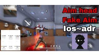 Fake aim plus 90% hs || regidit ios + adr