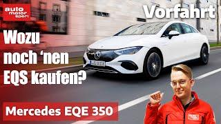 Mercedes EQE: Wozu noch 'nen EQS kaufen? - Vorfahrt/Fahrbericht | auto motor und sport