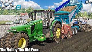 FEEDING ANIMALS & PLANTING POTATOES W/JOHN DEERE 7R Trike│The Valley The Old Farm│FS 22│27