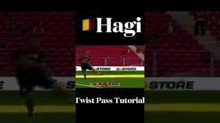 Aprenda/Learn Gheorghe Hagi  Twist Pass #footballshorts#soccer#hagi#footballskills#soccerskills