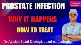 Prostate infection and treatment