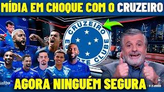 IMPRENSA DE TODO BRASIL ENCANTADA COM O CRUZEIRO ! "TÁ UMA MÁQUINA"