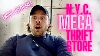 THRIFT with me! NYC's MEGA THRIFT STORE! The Salvation Army