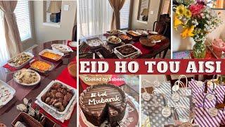 Eid Dawat Vlog Hazir hyDinner Menu Ideas| Pakistani Mom in Canada | Cooked by Sabeen