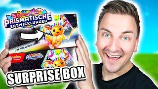 Die NEUE Prismatische Entwicklungen SURPRISE BOX ist da | Pokémon Booster Opening