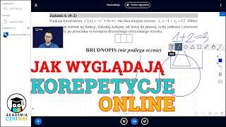 Jak wyglądają KOREPETYCJE ONLINE? - Akademia CentMat