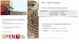 5.5 Web Ontology Language   OWL 2