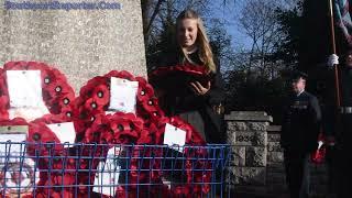 Armistice Day Act of Remembrance Service at Formby's Village Center War Memorial 2024