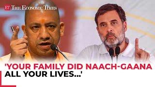 'Your family did Naach-Gaana…': UP CM Yogi slams Rahul Gandhi’s remarks on Ram temple’s consecration