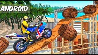 MOTOS DE DESAFIO DE CORRIDA IMPOSSIVEL | JOGO DE MOTO BIKE STUNT TRICKS MASTER